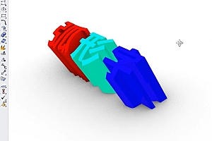 20210309 三维立体弧形字视频教程