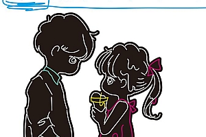 621798819523 情侣 霓虹灯单线 霓虹灯单线CDR文件霓虹灯素材模板