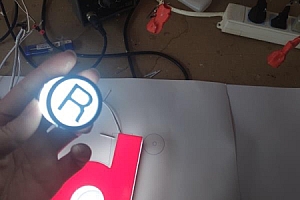 3D打印字 侧边整体透光白