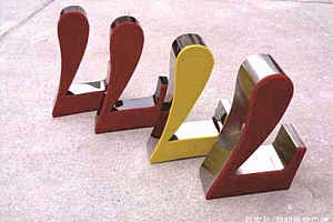 无边发光字成品展示