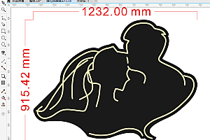 675809570009婚礼结婚婚庆13霓虹灯单线文件烤肉烤串喝酒吧雕刻CDR素材拍照网红情侣打卡地