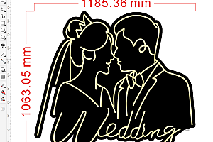 675494597011婚礼结婚婚庆10霓虹灯单线文件烤肉烤串喝酒吧雕刻CDR素材拍照网红情侣打卡地